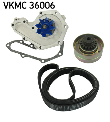 SKF VKMC 36006 Pompa acqua + Kit cinghia Poly V